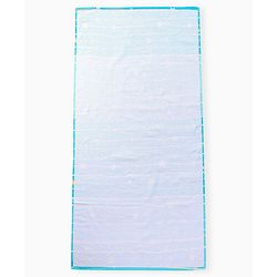 Pine Kids Terry Woven Towel & Wrapper Star Print L 120 x B 60 cm - Blue