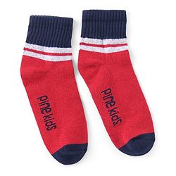 Pine Kids Ankle Length Silvadur Antimicrobial Socks Pack of 3 (Colour May Vary)