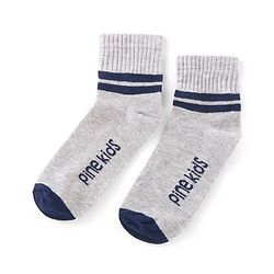 Pine Kids Ankle Length Silvadur Antimicrobial Socks Pack of 3 (Colour May Vary)