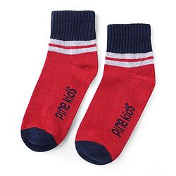 Pine Kids Ankle Length Silvadur Antimicrobial Socks Pack of 3 (Colour May Vary)