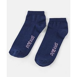 Pine Kids Knit Ankle Length Silvadur Antimicrobial Striped & Floral Design Socks Pack Of 3  ( Color May Vary )