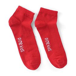 Pine Kids Knit Ankle Length Silvadur Antimicrobial Striped Socks Pack Of 3 ( Color May Vary )