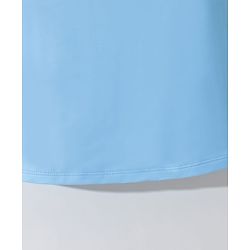 Pine Active Half Sleeves Two Piece Swimsuit with Abstract Print -  Blue
