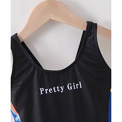Pine Active Sleeveless Legged Swimsuit - Black
