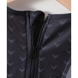 Pine Active Sleeveless Legged Swimsuit - Black & Yellow