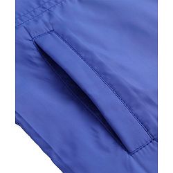 Pine Active Woven Athleisure Full Sleeves Solid Color Hooded Windbreaker Jacket - Blue