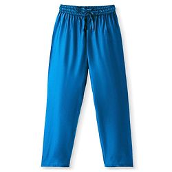 Pine Kids Woven Full Sleeves Solid Kurta Pyjama Set with Printed Jacket - Teal Blue