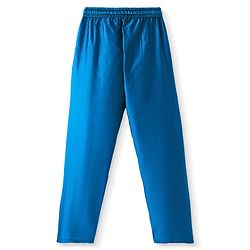 Pine Kids Woven Full Sleeves Solid Kurta Pyjama Set with Printed Jacket - Teal Blue