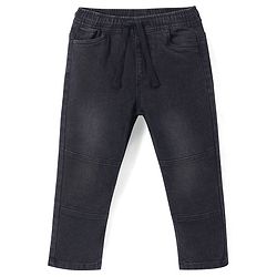 Pine Kids Full Length Denim Washed Jeans - Black