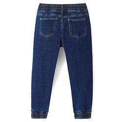 Pine Kids Cotton Rich Stretchable full length denim Joggers - Mid Blue