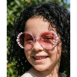 Pine Kids Pearl Sunglasses Free Size - Pink
