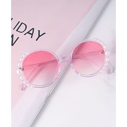 Pine Kids Pearl Sunglasses Free Size - Pink