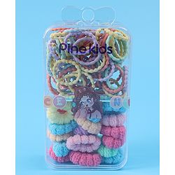 Pine Kids Free Size Hair Rubber Band Multipack Set - Multicolour