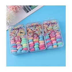 Pine Kids Free Size Hair Rubber Band Multipack Set - Multicolour