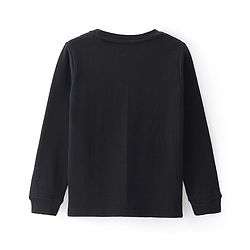 Pine Kids  Full Sleeves Thermal Vest Solid Colour - Black