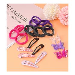 Pine Kids Hair Accessories Combo Set Pack of 21 - Multicolor