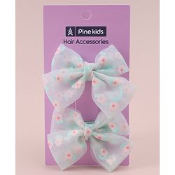 Pine Kids Butterfly Clips Pack of 2 - Light Green