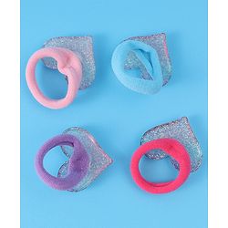 Pine Kids Rubber Bands & Scrunchies Sets  Free Size - Multi Color