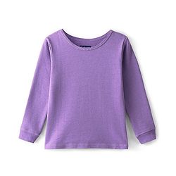 Pine Kids Full Sleeves Thermal Vest Solid Colour - Purple