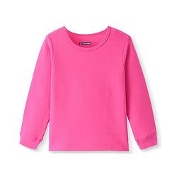 Pine Kids Full Sleeves Solid Thermal Vest - Raspberry Sorbet