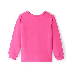 Pine Kids Full Sleeves Solid Thermal Vest - Raspberry Sorbet
