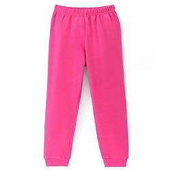 Pine Kids Full Length Solid Thermal Pant - Pink