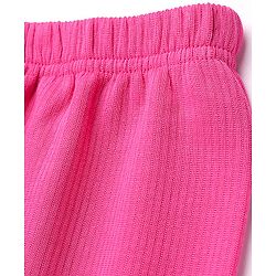 Pine Kids Full Length Solid Thermal Pant - Pink