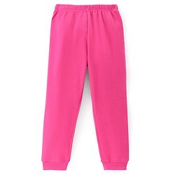 Pine Kids Full Length Solid Thermal Pant - Pink