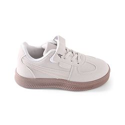 Pine Kids Sneaker with Velcro Closure - Beige