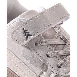 Pine Kids Sneaker with Velcro Closure - Beige