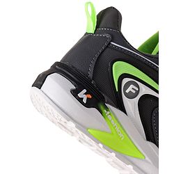 Pine Kids Sneakers Shoes with Velcro Closure- Dark Grey
