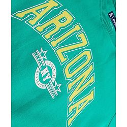Pine Kids Cotton Knit Full Sleeves Sweatshirts With Text Print - Turquoise