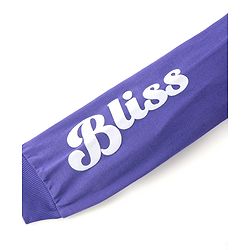 Pine Kids Knit Full Sleeves Hooded Front Open Sweat Jacket Floral & Text Design - Purple