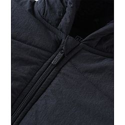 Pine Kids Woven Full Sleeves Solid Hooded Padded Jacket - Navy Blue