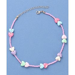 Pine Kids Jewellery Set with Heart Applique - Multicolor