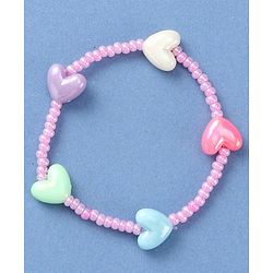 Pine Kids Jewellery Set with Heart Applique - Multicolor