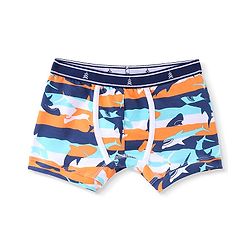 Pine Kids Cotton Spandex Knit Printed Trunks Pack of 3 (Colour May Vary)