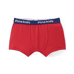 Pine Kids Cotton Spandex Knit Solid Colour Briefs Pack of 3 - ( Colour May Vary )