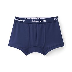 Pine Kids Cotton Spandex Knit Solid Colour Briefs Pack of 3 - ( Colour May Vary )