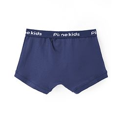 Pine Kids Cotton Spandex Knit Solid Colour Briefs Pack of 3 - ( Colour May Vary )