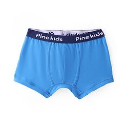 Pine Kids Cotton Spandex Knit Solid Colour Trunks Pack of 3  (Colour May Vary)