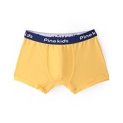 Pine Kids Cotton Spandex Knit Solid Colour Trunks Pack of 3  (Colour May Vary)