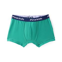 Pine Kids Cotton Spandex Knit Solid Colour Trunks Pack of 3  (Colour May Vary)