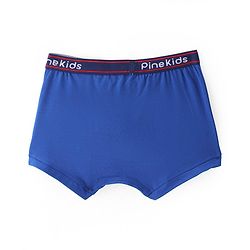 Pine Kids Cotton Spandex Knit Solid Colour Trunks Pack of 3  (Colour May Vary)