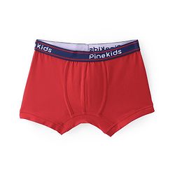 Pine Kids Cotton Spandex Knit Solid Colour Trunks Pack of 3  (Colour May Vary)