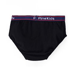 Pine Kids Cotton Lycra Knit Briefs Pack of 3 (Color & Print May Vary)