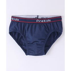 Pine Kids Cotton Lycra Knit Briefs Pack of 3 (Color & Print May Vary)