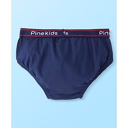 Pine Kids Cotton Lycra Knit Briefs Pack of 3 (Color & Print May Vary)
