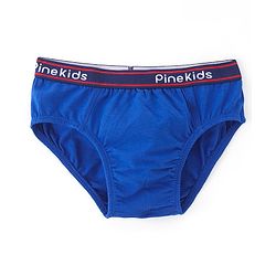 Pine Kids Cotton Spandex Knit Solid Color Briefs Pack of 3 (Color May Vary)