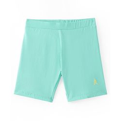 Pine Kids Cotton Lycra Knit Knee Length Solid Color Cycling Shorts Pack Of 3 (Colour May Vary)